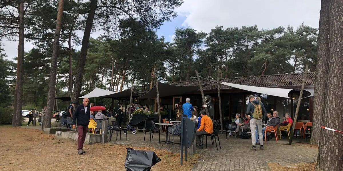 Theehuis de Roek op het terrein van 's Heerenloo.